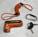 Harley-davidson Orange Disc Brake Lock & Reminder Cord Oem# 94873-10 Item. Fixed Price $45.00.