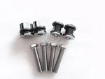 New Softail Detachable Quick Release Docking Hardware W/ No Saddlebags. Fixed Price $25.00.