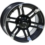Ams Roll'n 104 Cast Aluminum Wheel - Sold Each (15X7 4/156 5+2). Fixed Price $169.95.