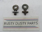 Pair Triumph 1954-73 650 6T T110 T120 TR6 Rear Axle Chain Tensioner Adjusters. Fixed Price $67.99.