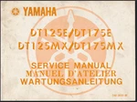 1977-1978 Yamaha DT125MX DT175MX Motorcycle Service Manual 172 Pages. Fixed Price $24.50.