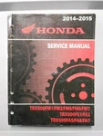 Honda Oem Factory Service Manual 2014-15 TRX500FM1/2/5/6/7/FE1/2/FA5/6/7 61HR401. Fixed Price $119.49.