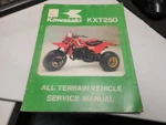 Kawasaki Factory All Terrain Vehicle Service Manual 1984 KXT250 99924-1046-01. Fixed Price $31.98.