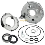 Rear Brake Backing Plate W/shoes Kit For Honda TRX300FW 4X4 Fourtrax 88-2000. Fixed Price $67.99.
