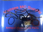 Harley 1947 Only Wl, Ul, El, Fl, Complete Premium Braided Wiring Harness Kit. Fixed Price $200.00.