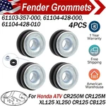 Fender Mount Grommets 61104-428-000 For Honda CR250M XL250 CR125 CB125 Atv. Fixed Price $12.99.