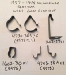 Harley 1937-1949 Wla Servicar Main Wire Loom Clip & Clamp Kit 1602-37 4730-30. Fixed Price $76.95.