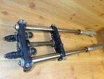 1981 1982 Kawasaki Front Triple Clamps Set 44001-1334. Fixed Price $179.98.