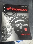 Genuine Honda 61MCJ31 CBR954RR Service Manual. Fixed Price $89.00.