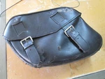Harley Davidson Oem 02 & Later Dyna Left Distressed Leather Saddlebag 88200-09A. Fixed Price $129.99.