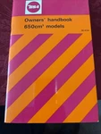 Bsa 650CM Owners Handbook 1972 00-4184 A65T A65L A65FS EM239. Fixed Price $18.99.