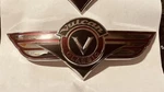 Nos Kawasaki VN800 Classic Vulcan 96-05 Oem Left Fuel Tank Emblem 56051-14. Fixed Price $27.12.