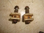 1983 82? 84? 85 Yamaha Bravo BR250 Torsion Spring Plastic Hook Stop. Fixed Price $20.00.