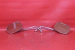 2009 Harley-davidson Electra Glide Police Efi Flhtpi Rectangular Lr Mirror Set. Fixed Price $31.96.