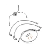 Non-abs Extended Front Brake Line Kit For Harley Touring 99-07 14"-16" Handlebar. Fixed Price $79.99.