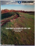 1999-2000 Polaris Scrambler 400 500 Atv Service Repair Manual : 9916280. Fixed Price $123.20.