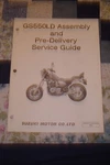 Suzuki 1983 GS550LD Assembly And Pre-delivery Service Guide. Fixed Price $9.99.
