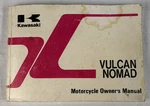 Kawasaki Oem Vulcan Nomad Motorcyle Owners Manual 99920-1868-01/VN1500-G1. Fixed Price $40.00.