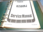 Yamaha XZ550RJ 1982 Factory Oem Owners Service Manual LIT-11616-02-82. Fixed Price $39.99.