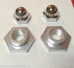 Harley Knucklehead Wl Fork Retainers & Acorn Nuts 36-57 Springer. Fixed Price $27.95.