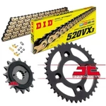 Did Gold X-ring Chain & Quiet Jt Sprocket Kit For Suzuki SFV650 Gladius 09-15. Fixed Price $134.06.
