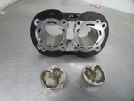 EB1294 2022 Triumph Bonneville T100 Engine Cylinder And Pistons. Fixed Price $249.99.
