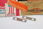 2 Harley-davidson Lock Plates Right Bearing Housing Xlh Xlch 41069-77 Nos. Fixed Price $8.00.