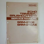 Echo Brushcutter & Grass Trimmer SRM-210E, SRM-210AE Service Manual. Fixed Price $7.20.