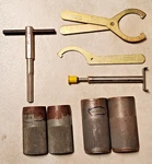Harley Davidson Specialty Tools: Suspension, Ignition Switch And Belt. Fixed Price $41.00.