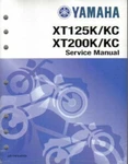 1983 Yamaha XT125K XT200K Service Manual : LIT-11616-XT-03. Fixed Price $120.86.
