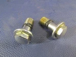 Honda CB350 K3 1971 Oem Front Fork Top Bolts CL350. Fixed Price $9.99.