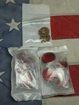 Brand New Obsolete Harley Heritage Springer Flsts Saddlebag Reflector Kit. Fixed Price $628.00.