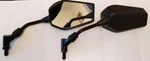 Carbon Look Mirrors Pair For Honda Nt 400 Bros NC25 1989 Cc. Fixed Price $33.74.