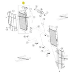 New Oem Ktm Radiator Right - A46035008000. Fixed Price $138.00.