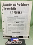 Genuine Suzuki 99505-01072-03E LT-F250K2 Assembly And Pre Delivery Service Guide. Fixed Price $25.57.