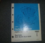 1979-1980 Harley Davidson XLCH1000 Sportster Motorcycle Parts Catalog Manual. Fixed Price $98.08.