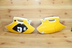 98-99 Yamaha YZ400F 00-02 YZ426F 01-02 YZ250F Side Cover Number Plate Panel Pair. Fixed Price $29.98.