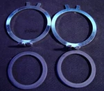 1973-77 Norton Commando 850, Exhaust Locking Tab & Steel Sealing Washer Set, Uk. Fixed Price $24.95.
