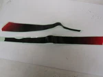 Genuine Suzuki Vintage Cowling Stripe Emblem 1990 Katana 600 68180-19C30-0PM. Fixed Price $21.77.