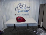 2004 Yamaha Star XVS1100A Classic Left Oem Side Cargo Luggage Saddlebag. Fixed Price $200.00.
