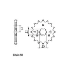 Sprocket Jt 424/567.15. Fixed Price $23.26.