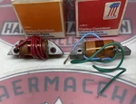 Harley Aermacchi 73-75 X90 Nos Ignition Coil 29577-68P & Light 29575-73P. Fixed Price $104.99.
