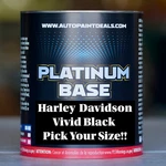 Harley Davidson Vivid Black Urethane Basecoat Paint Pick Your Size! HAR007. Fixed Price $279.99.