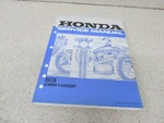 1993 Honda Oem Genuine Factory Shop Service Manual 61MZ200. Fixed Price $31.49.