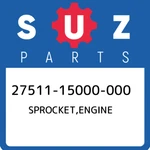 27511-15000-000 Suzuki Sprocket,engine 2751115000000, New Genuine Oem Part. Fixed Price $47.87.