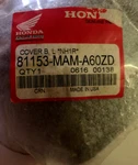 Nos Oem Honda 1997-2000 GL1500 Back Left Cover 81153-MAM-A60ZD #lo. Fixed Price $49.99.