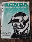 1985 1986 1987 Honda CR500R Service Shop Repair Manual Oem 61KA505. Fixed Price $59.95.