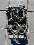 Carburetor Set For 1983 Yamaha XVZ1200 Venture Royale. Fixed Price $250.00.