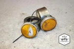 1974 Yamaha RD200 Reflectors Fork Trim Rings H4-4585.XK. Fixed Price $15.00.