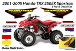 2003 2004 Honda Trx Decal Graphic Sticker Oem Kit Mark Set Sportrax. Fixed Price $39.99.